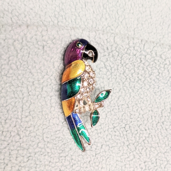 Brooch parakeet, EUC - Picture 2 of 4